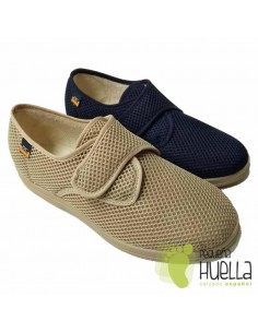 Zapatillas Caballero de tela con velcro Doctor Cutillas 21310 2