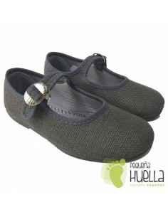 Merceditas para Niñas de lino