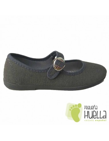 Merceditas para Niñas de lino