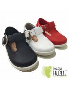 Pepitos Piel para Niños Con Hebilla 2