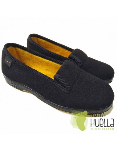 Zapatillas Negras Casa Señora Doctor Cutillas 472