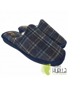 Zapatillas Cuadros Hombre para Casa Berevere