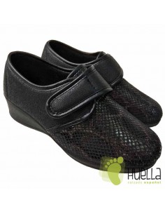 Zapatillas señora  Licra con Velcro, J Ortega 1861