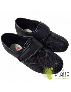 Zapatillas señora  Licra con Velcro, J Ortega 1861 2