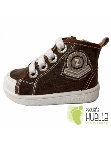 comprar Zapatillas botas de lona para chicos ZAPY online