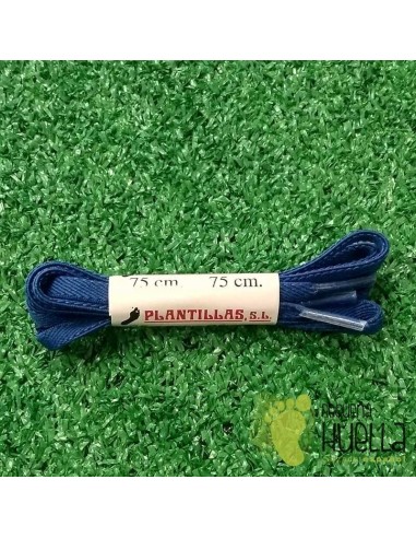 cordones azul Francia elásticos 75 cm