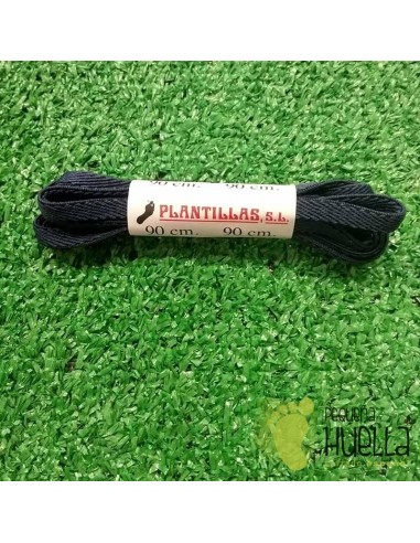 cordones azul marino elásticos 90 cm