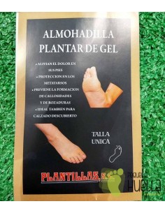 Almohadilla plantar de gel