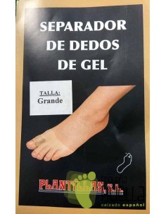 Separador de dedos de gel