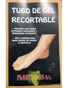 Tubo de gel para los dedos