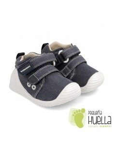 Zapatillas lona azul Biomecanics 202210