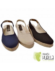 Alpargatas mujer destalonadas 2