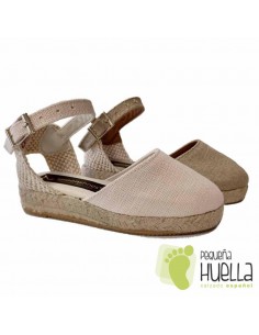 Alpargatas lino Valencianas de para chicas españolas