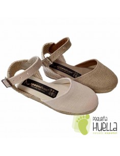 Alpargatas lino Valencianas de para chicas españolas 2