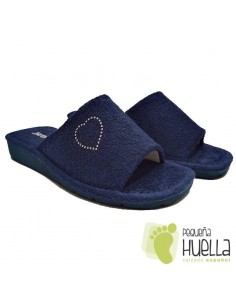 Zapatillas toalla hipoalergénica de mujer Berevëre