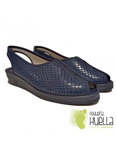 Sandalias azul marino señora Doctor Cutillas 9821