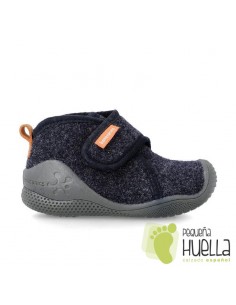 BIOMECANICS ZAPATILLAS CASA BEBÉS AZULES 191172 2