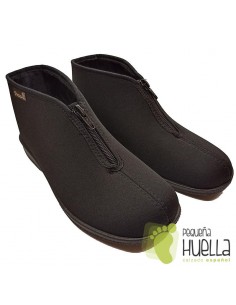 Botas negras para mujer con cremallera PERCLA 47225 2