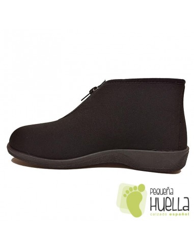 Botas negras de invierno para mujer con cremallera PERCLA 47225