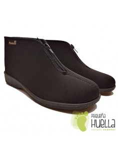 Botas negras para mujer con cremallera PERCLA 47225