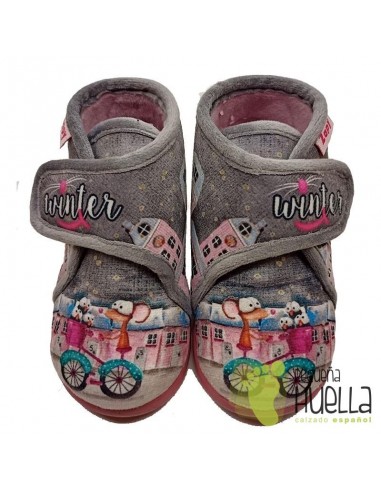 Botitas rosas de Casa para Niñas bicicleta Zapy