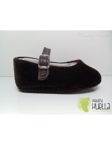 Merceditas Terciopelo Marrones