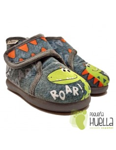 Zapatilla Casa Niños Dinosaurio Zapy