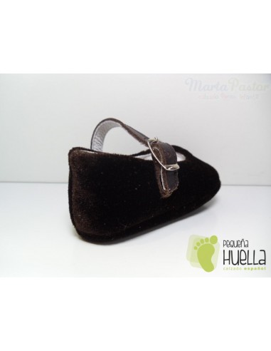 Merceditas Terciopelo Marrones