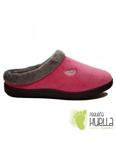 ZAPATILLAS CASA MUJER ROSA FUCSIA PLUMAFLEX 12230
