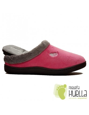 ZAPATILLAS CASA MUJER ROSA FUCSIA PLUMAFLEX 12230