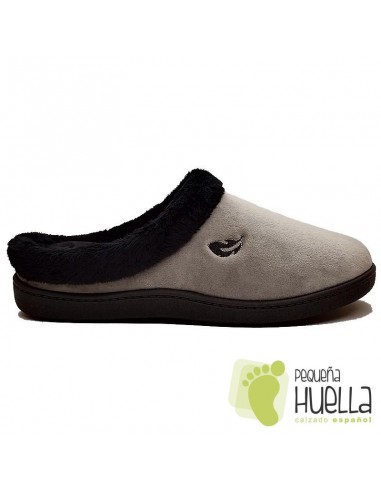 ZAPATILLAS CASA MUJER GRISES PLUMAFLEX  12230