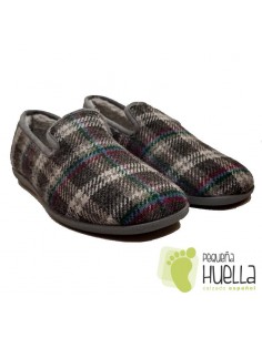 Zapatillas hombre cuadros CASA DONA 026