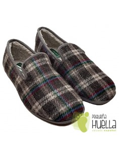 Zapatillas hombre cuadros CASA DONA 026 2