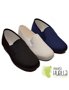 Zapatillas chica Kung fu con cuña 2