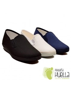 Zapatillas chica Kung fu con cuña