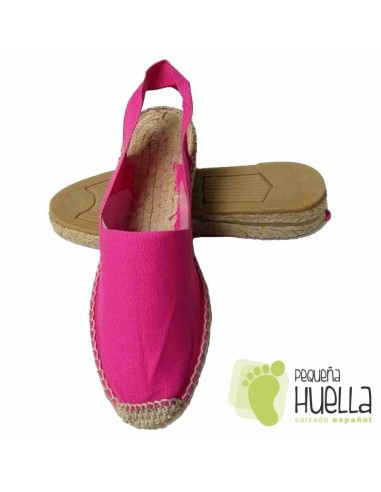 comprar Alpargatas cuña baja destalonada Mujer PASFOR online