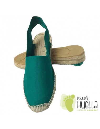 comprar Alpargatas cuña baja destalonada Mujer PASFOR online