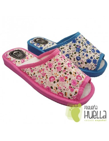 Zapatilla casa estampada mujer Ruiz y Gallego 220
