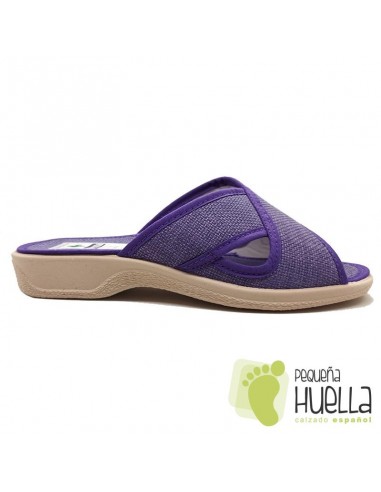 Zapatillas anatómicas cruzadas de mujer / PERCLA 4222