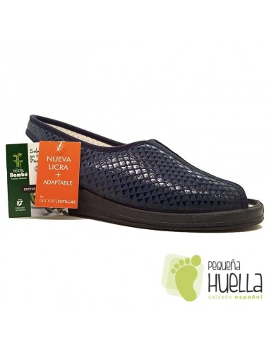 Sandalias señora azules Doctor Cutillas  9821