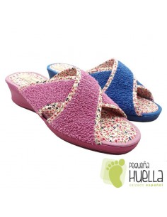 Zapatillas de Rizo Abierta y Cruzada Rizo para Mujer J. Ortega 3201 2