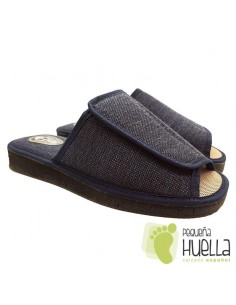Zapatillas de hombre con velcro Ruiz y Gallego 380