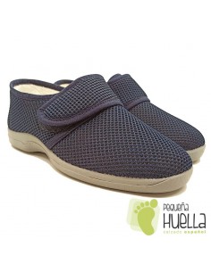 Zapatillas de señor con velcro Ruiz y Gallego 750