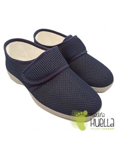 Zapatillas de señor con velcro Ruiz y Gallego 750 2