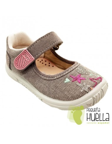 Merceditas grises de Niña corazón Zapy Y728