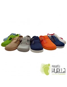Pepitos Sandalias de tela para bebes, niños y niñas ZAPY 121