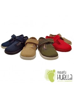 Pepitos Sandalias de tela para bebes, niños y niñas ZAPY 162