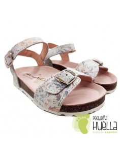 Sandalia Piel para niñas Marichica 524