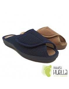 Zapatillas mujer abiertas con velcro Ruiz y Gallego 945