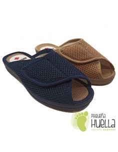 Zapatillas mujer abiertas con velcro Ruiz y Gallego 945 2